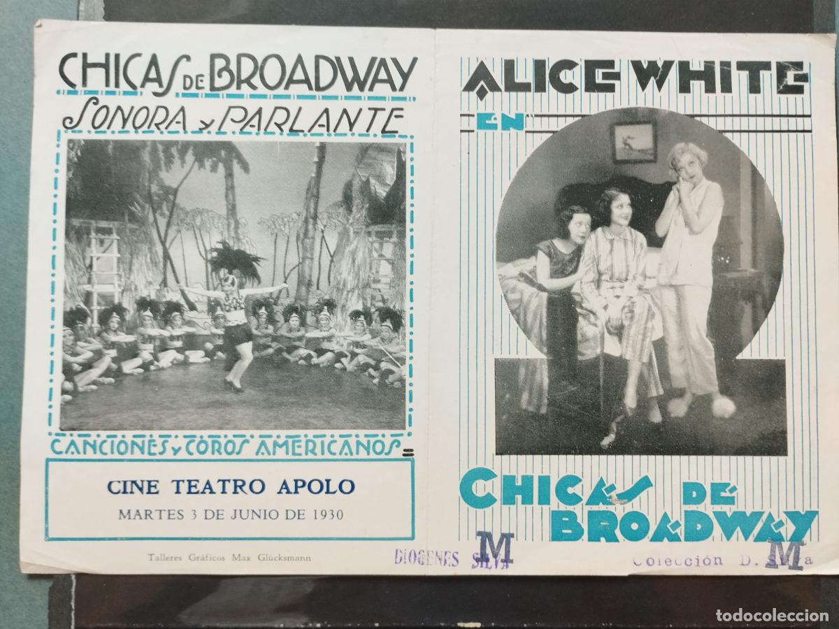 Cine: BZB PROGRAMA DE CINE DOBLE. URUGUAY. CHICAS DE BROADWAY - Foto 1