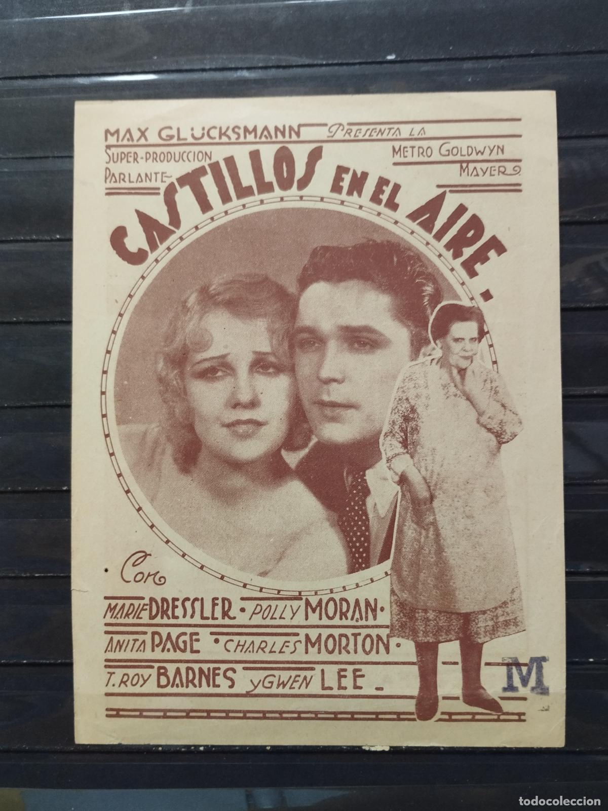 Kino: BZB PROGRAMA DE CINE SENCILLO. URUGUAY. CASTILLOS EN EL AIRE.