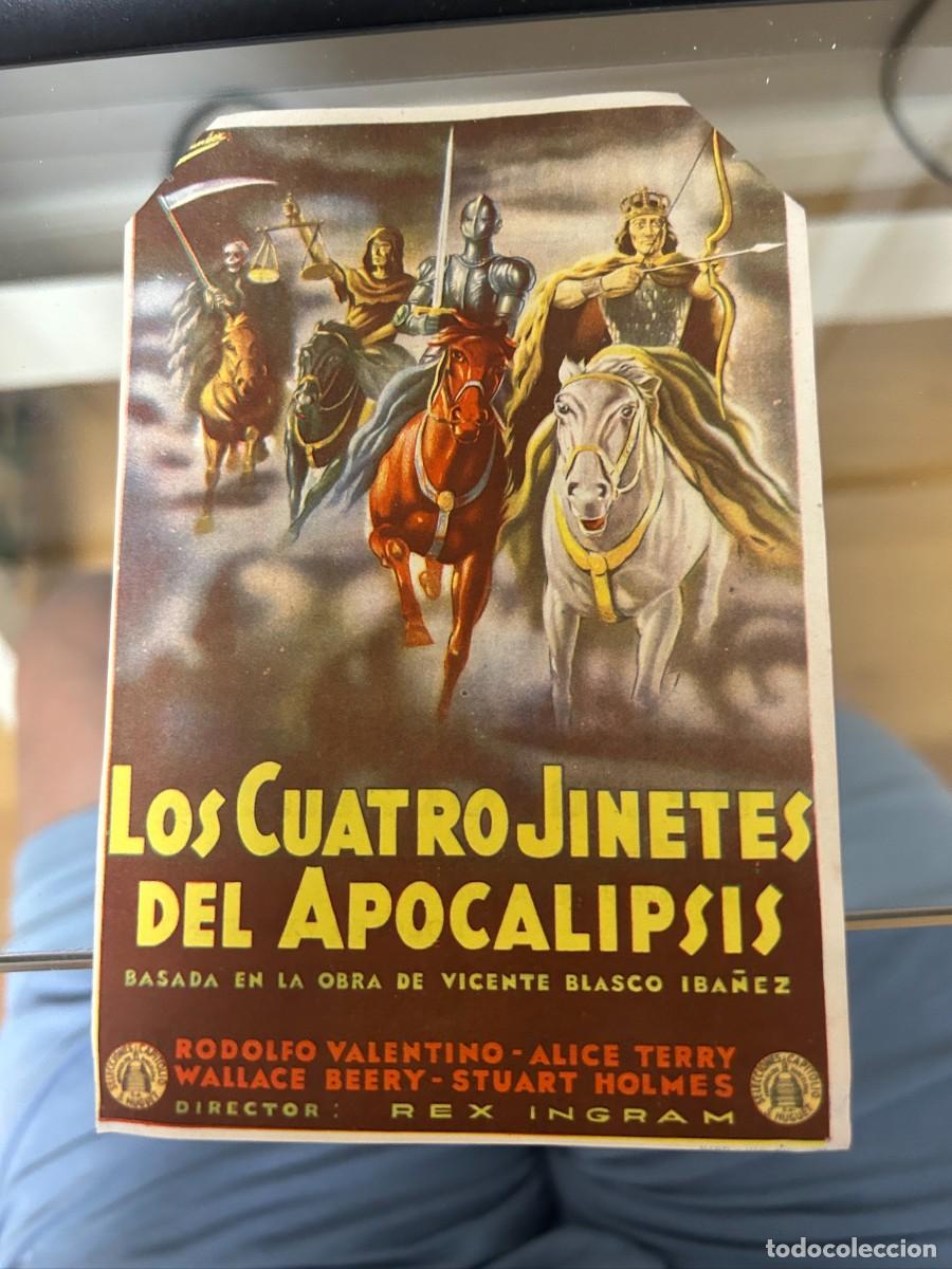 Cine: &ordm;447 los cuatro jinetes del apocalipsis salon monterrosa con publicidad como se ve