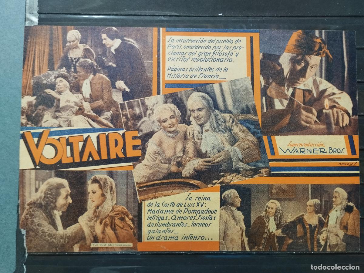 Cine: BZB PROGRAMA DE CINE DOBLE. URUGUAY. VOLTAIRE. - Foto 2