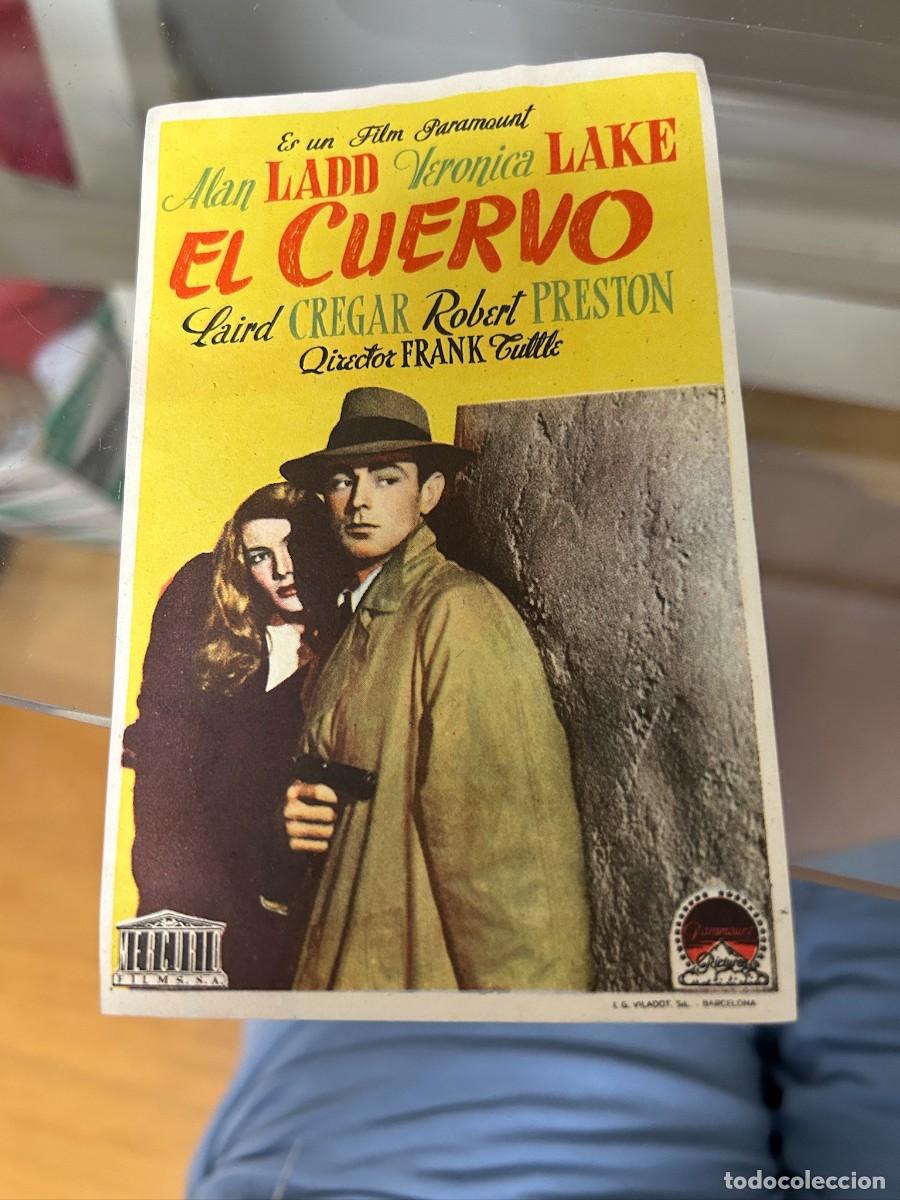 Cine: &ordm;450 el cuervo sin publicidad buen estado