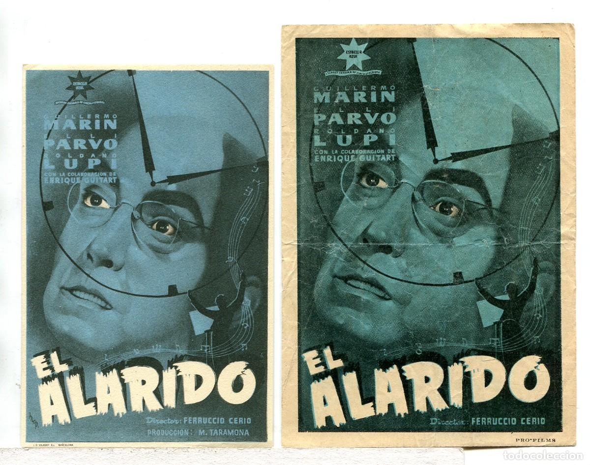 Cinema: EL ALARIDO, con Enrique Guitar.