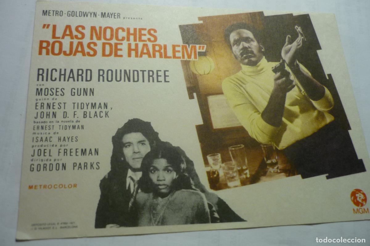 Cine: programa las noches rojas de harlem.- - Foto 1