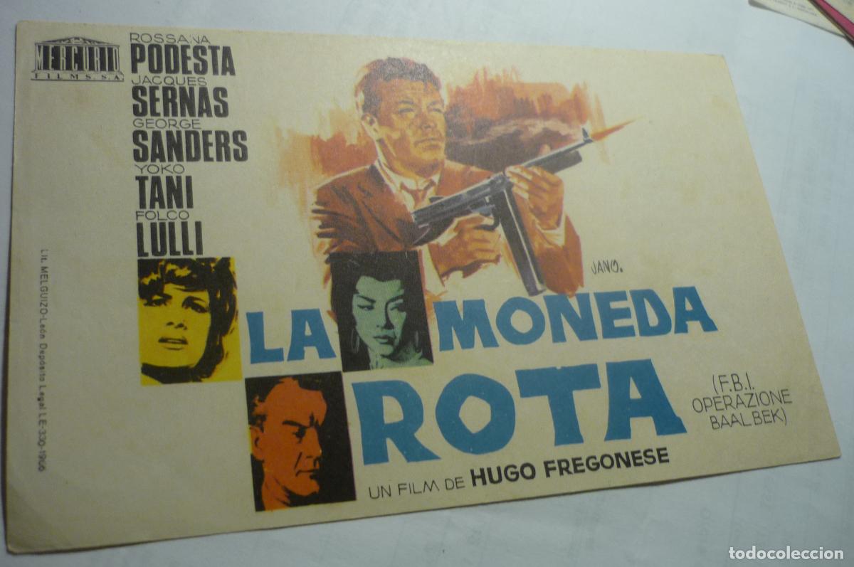 Cine: programa la moneda rota jacques sernas - Foto 1