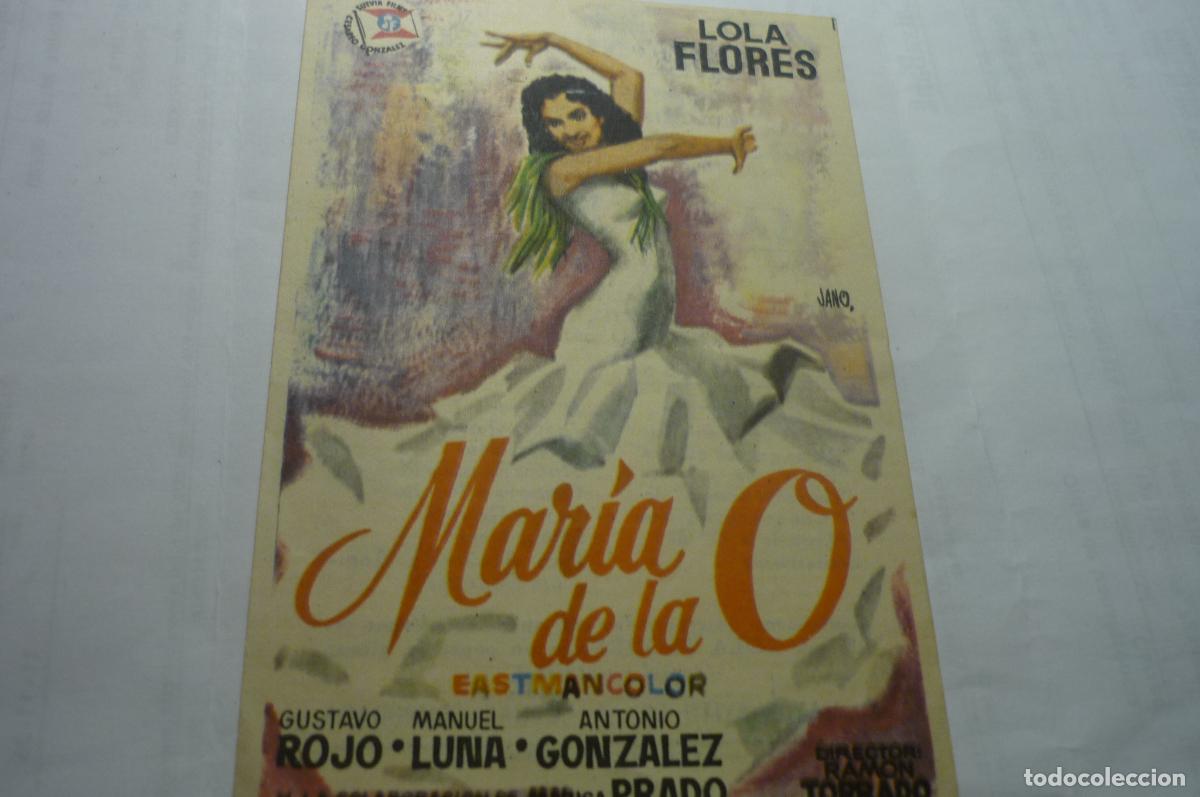 Cine: programa maria de la o lola flores publicidad - Foto 1