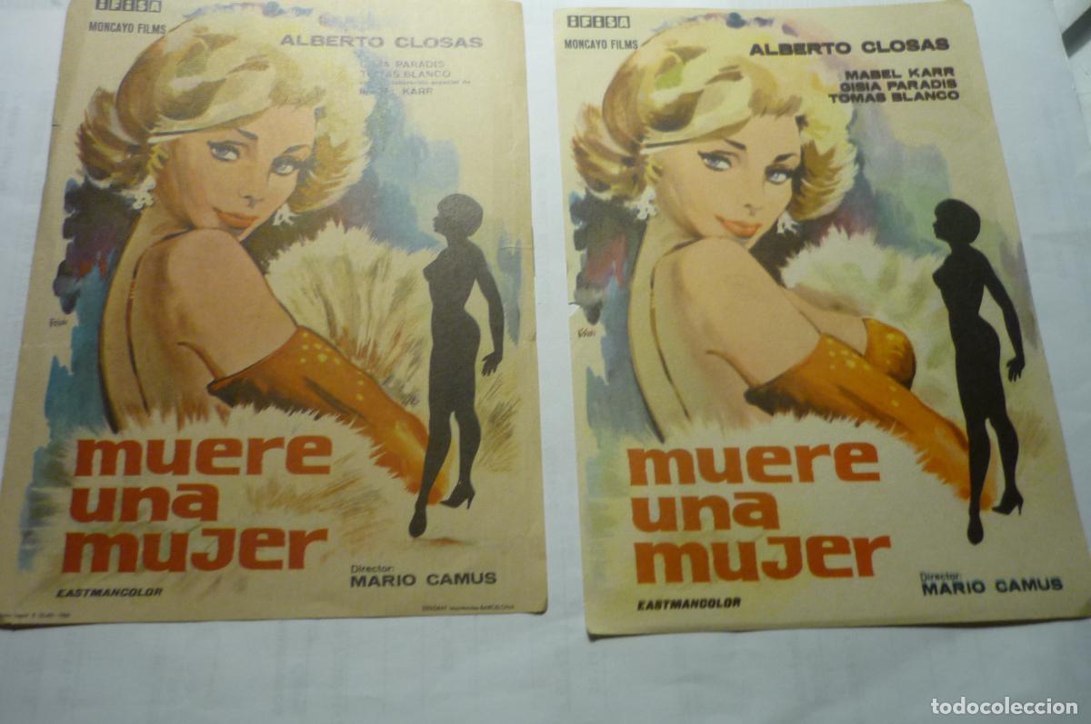 Cine: PROGRAMA MUERE UNA MUJER -ALBERTO CLOSAS &iexcl;&iexcl;&iexcl;es solo uno&iexcl;&iexcl;&iexcl;&iexcl;&iexcl;&iexcl;&iexcl;
