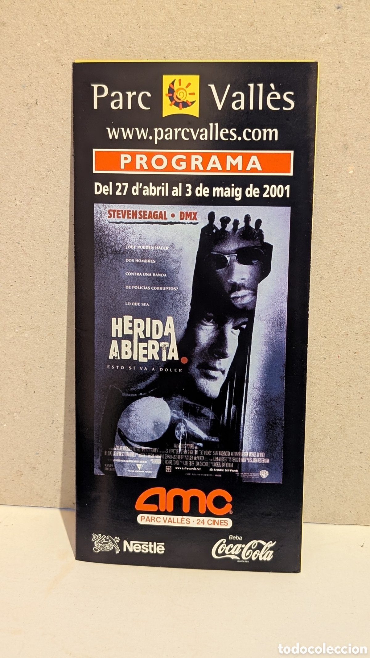 Cine: Programa de cine Estreno pel&iacute;cula. Herida Abierta. Steven Seagle y DMX.