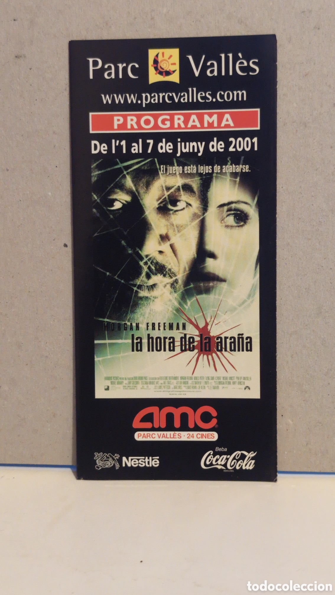 Cine: Programa de cine Estreno pel&iacute;cula. La hora de la ara&ntilde;a. Morgan Freeman, Monica Potter