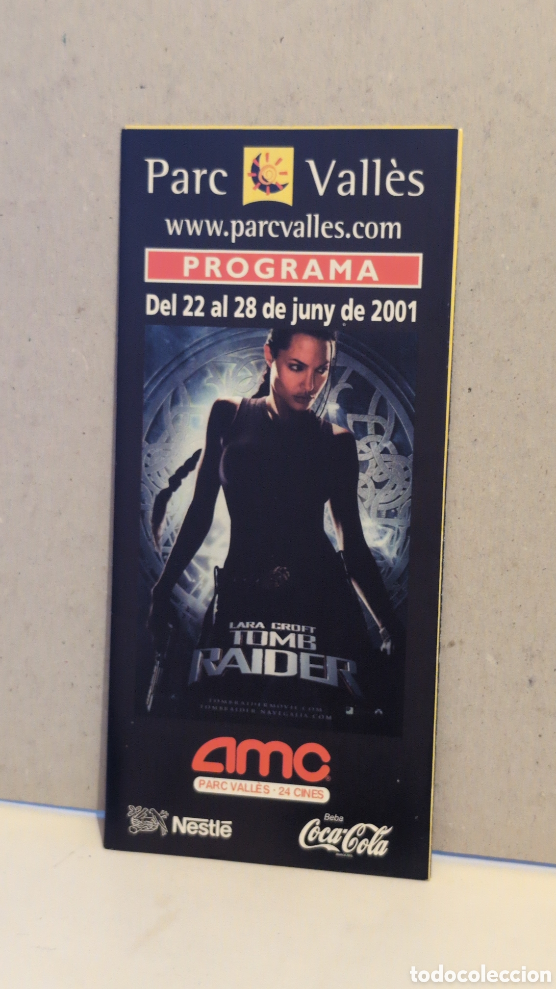 Cine: Programa de cine Estreno pel&iacute;cula. Tom Raider. Lara Croft. Angelina Jolie e Lain Glen