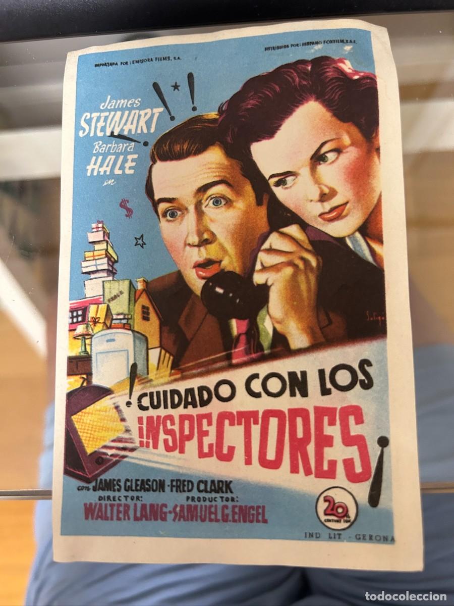 Cine: &ordm;&iexcl;cuidado con los inspectores! con sello de barcelona buen estado
