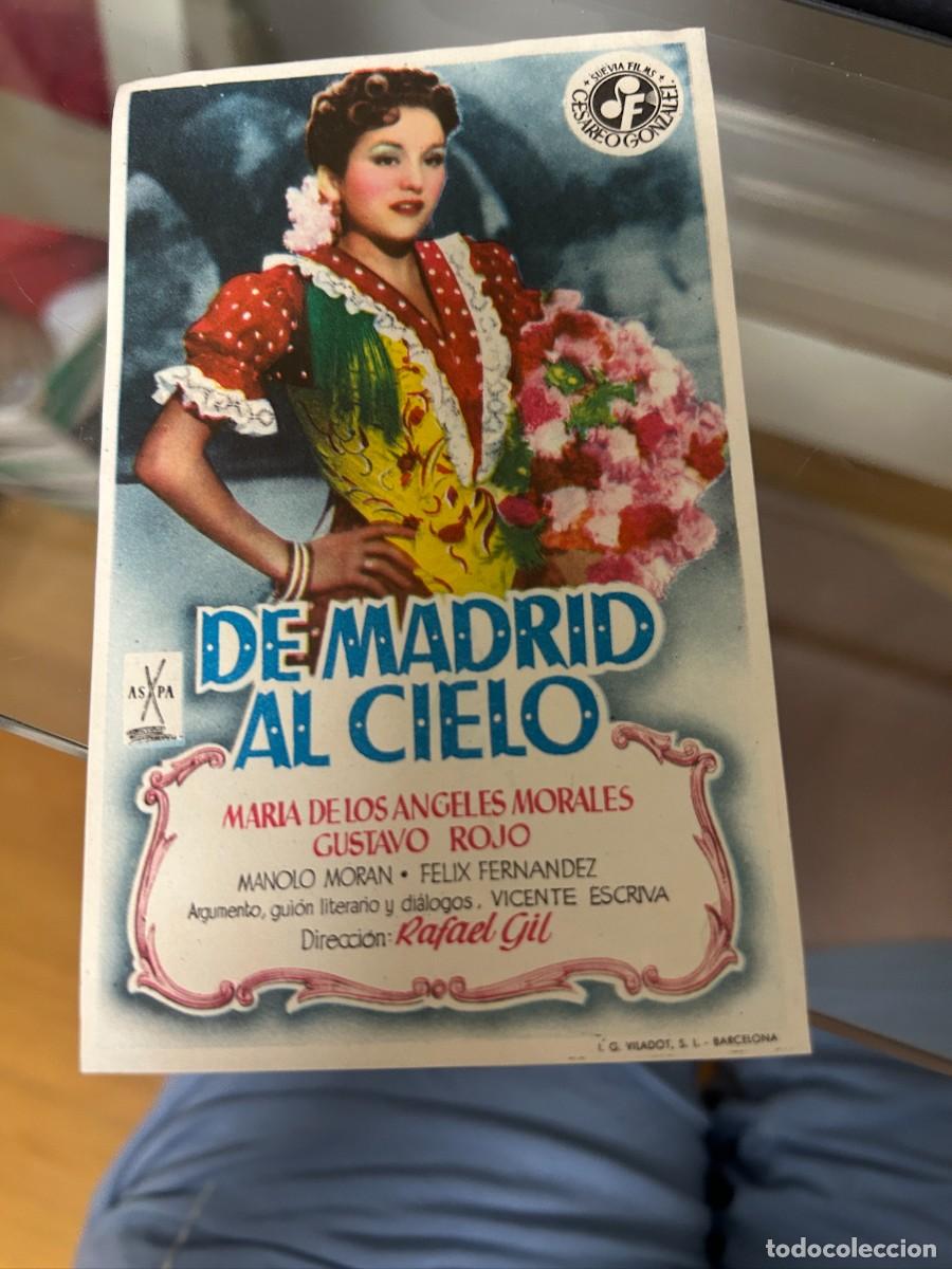 Cine: &ordm;478 de madrid al cielo sello de orihuela buen estado