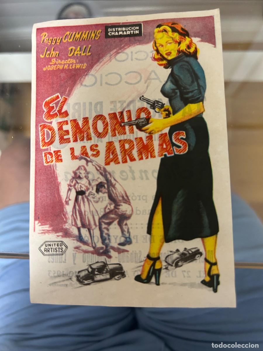 Cine: &ordm;479 el demonio de las armas cine monterrosa reus con publicidad buen estado