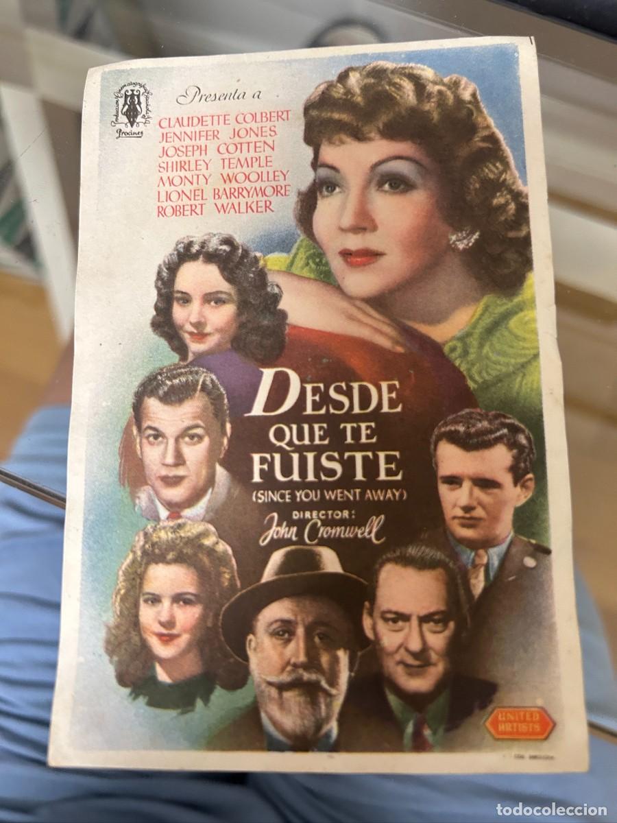 Cine: &ordm;487 desde que te fuiste sin publicidad buen estado