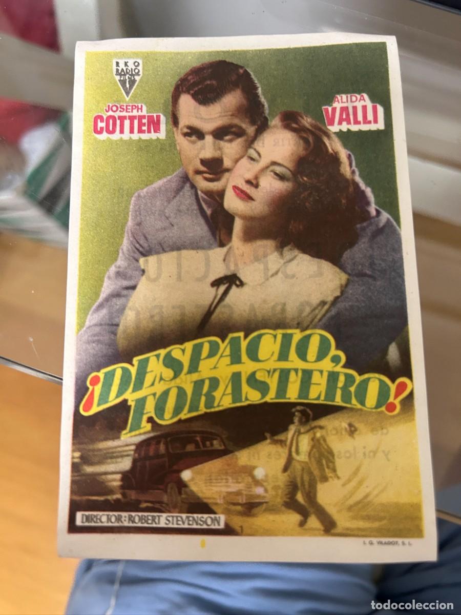 Cine: &ordm;494 &iexcl;despacio forastero! cine tivoli con publicidad buen estado