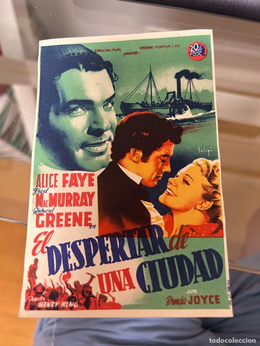 Cine: &ordm;498 el despertar de una ciudad sello baercelona buen estado