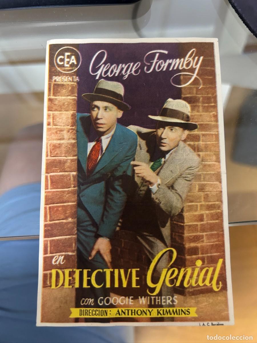 Cine: &ordm; 505 detective genial palacio avenida mallorca con publicidad buen estado