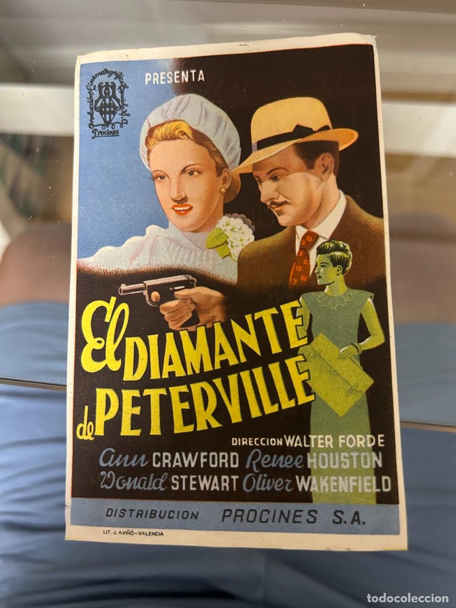 Cine: &ordm;516 el diamante de peterville maria lisarda coliseum santander con publicidad buen estado