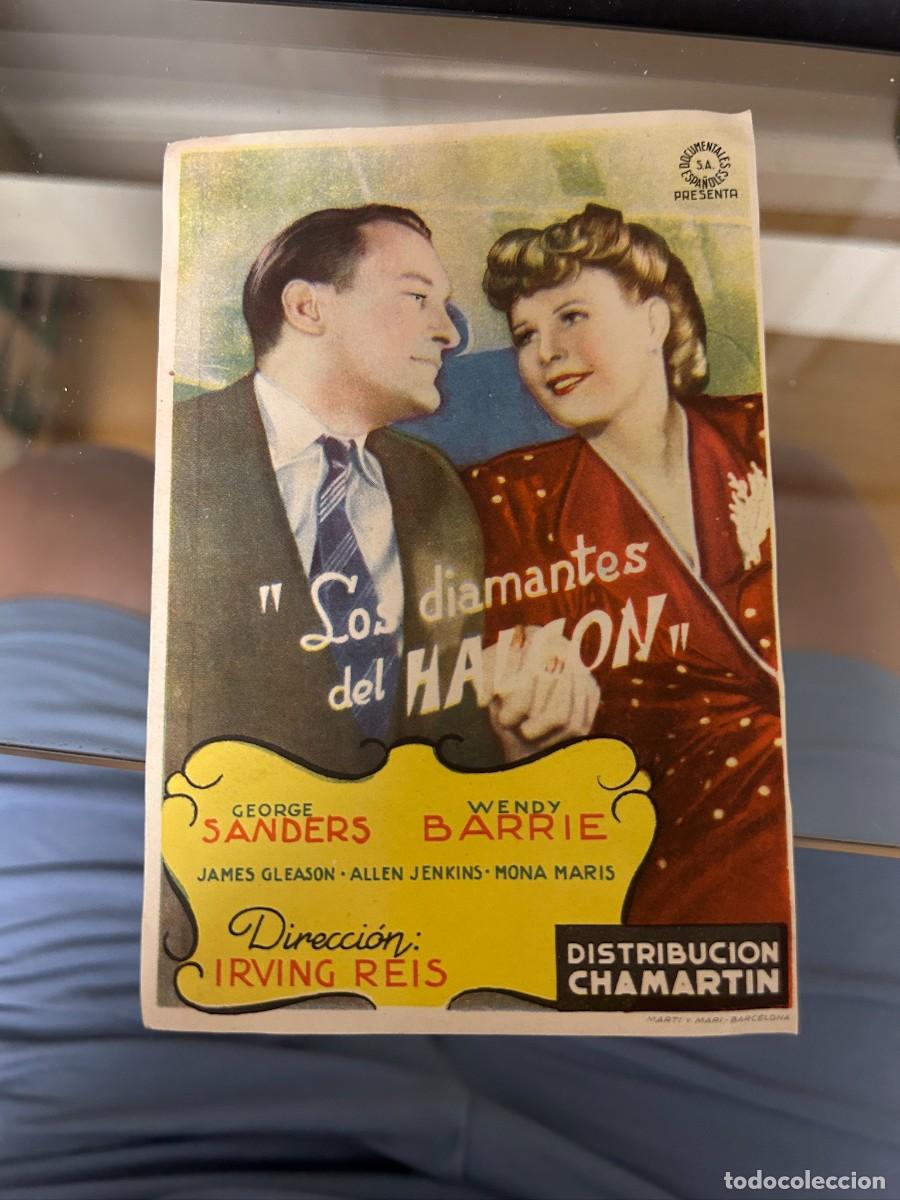 Cine: &ordm;517 &rdquo;los diamantes del halcon&rdquo; teatro carrion estreno buen estado como se ve