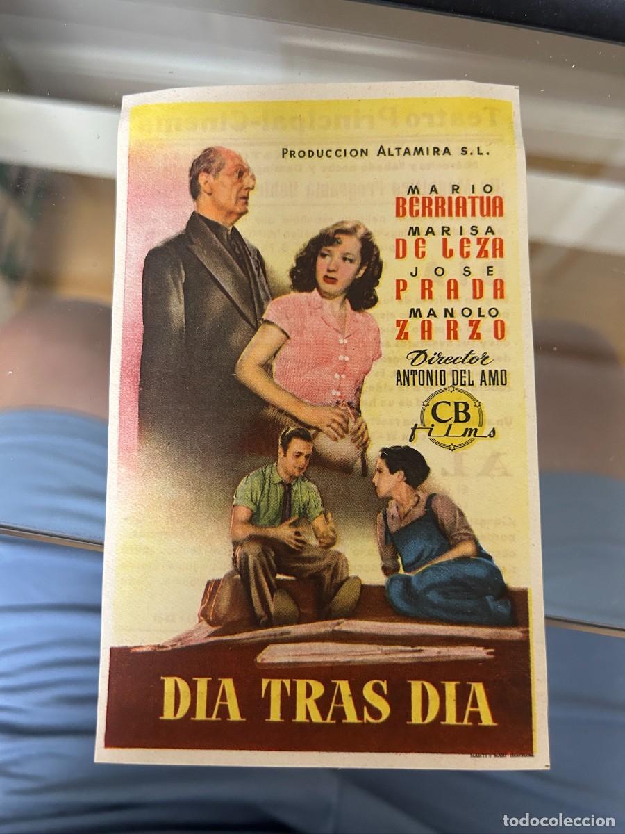Cine: &ordm;519 dia tras dia teatro principal cinema creo malaga con publicidad buen estado