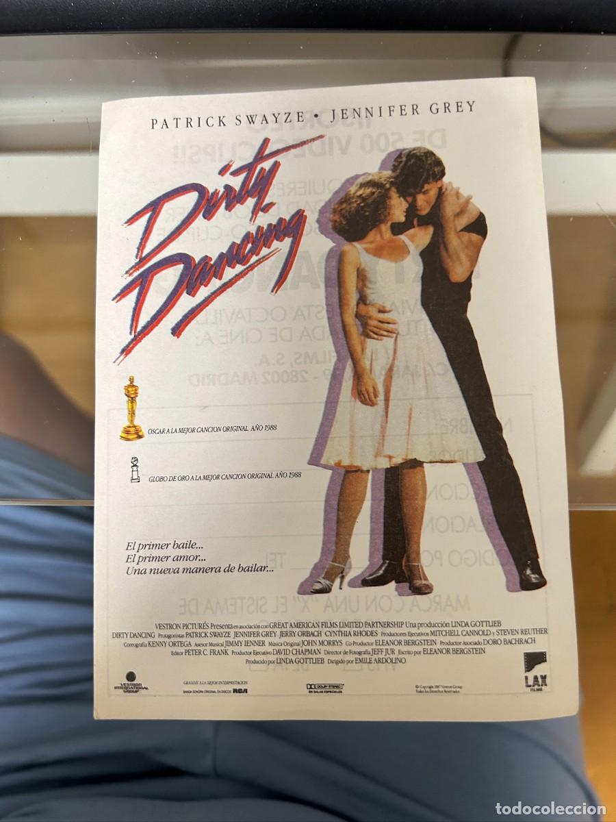 Cine: &ordm;525 DIRTY DANCING CON PUBLICIDAD BUEN ESTADO
