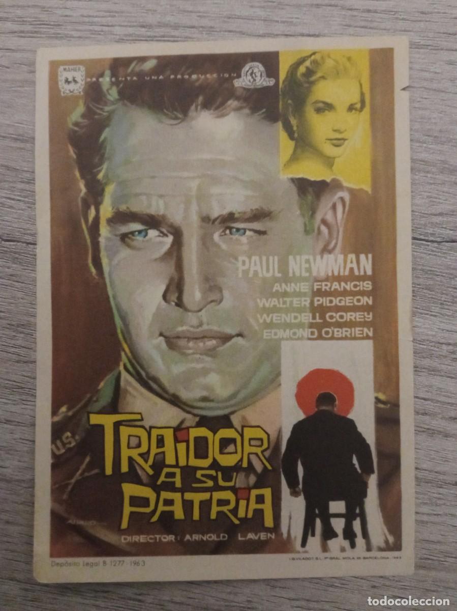 Cine: TRAIDOR A SU PATRIA, PAUL NEWMAN