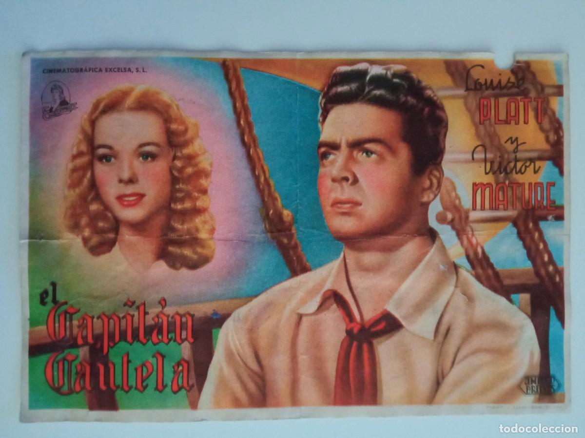 Cine: EL CAPITAN CAUTELA, VICTOR MATURE, SALON BIDE-ONERA, ONDARROA, VIZCAYA