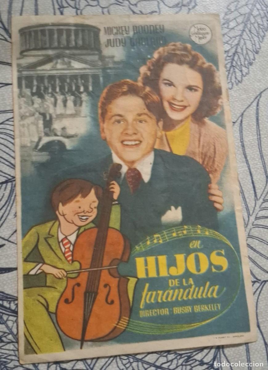 Cine: HIJOS DE LA FARANDULA - PROGRAMA DE CINE