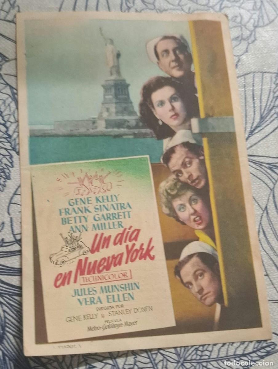 Cine: UN D&Iacute;A EN NUEVA YORK - PROGRAMA DE CINE