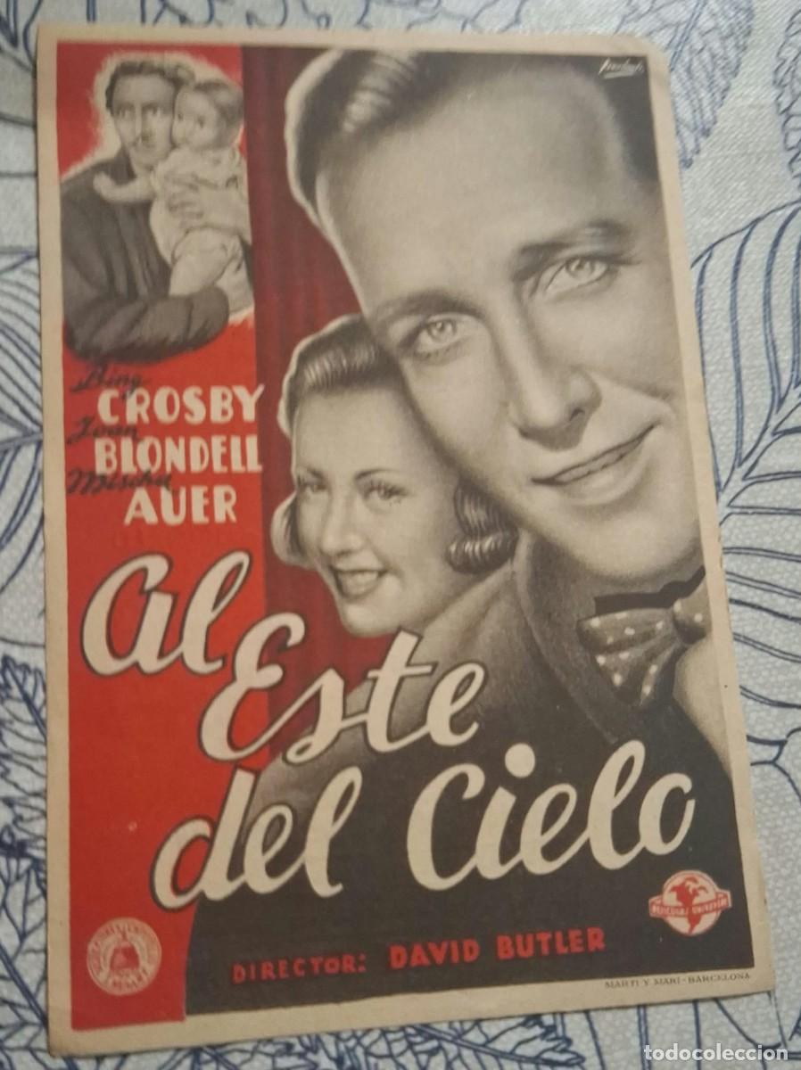 Cine: AL ESTE DEL CIELO - PROGRAMA DE CINE
