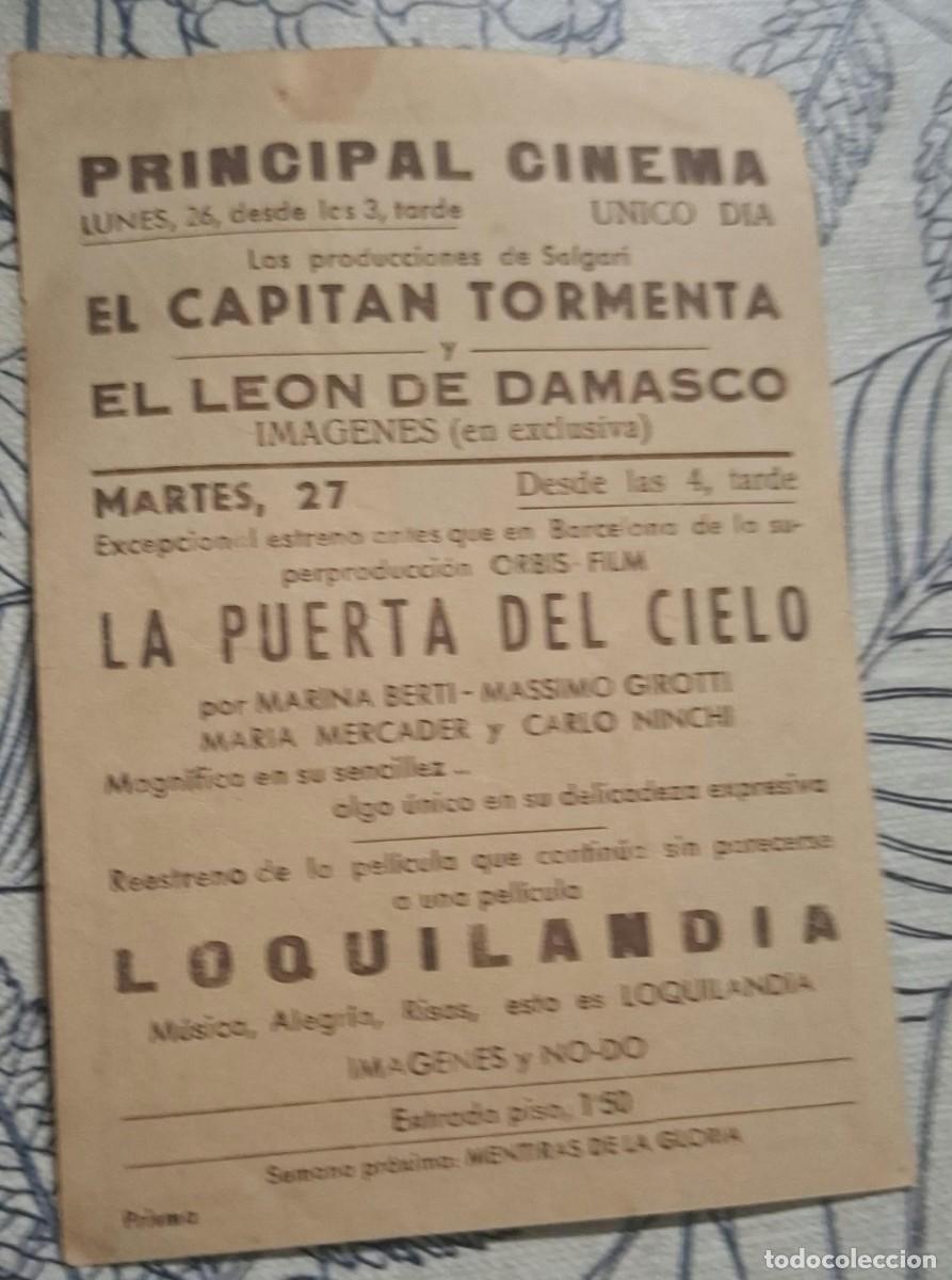 Cine: LA PUERTA DEL CIELO - PROGRAMA DE CINE - Foto 2