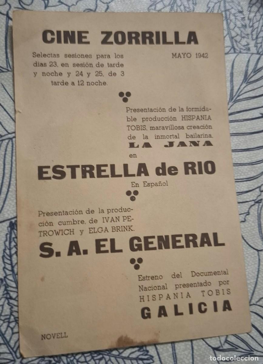 Cine: ESTRELLA DE RIO - PROGRAMA DE CINE - Foto 2