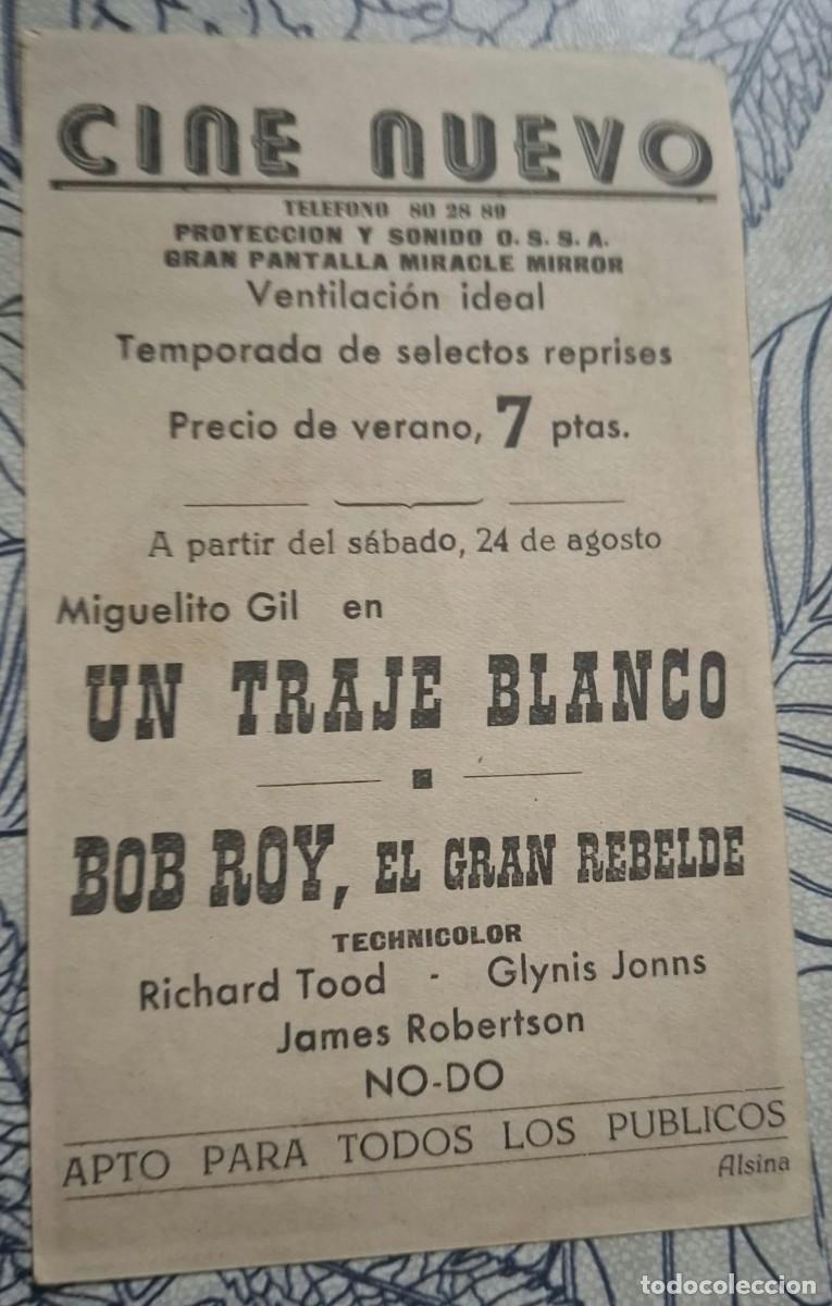 Cine: ROB-ROY EL GRAN REBELDE - PROGRAMA DE CINE - Foto 2