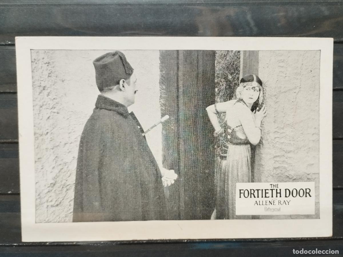 Kino: BZB PROGRAMA DE CINE TARJETA. LA CUADRAGESIMA PUERTA. CINE MUDO 1924. SIN DORSO.