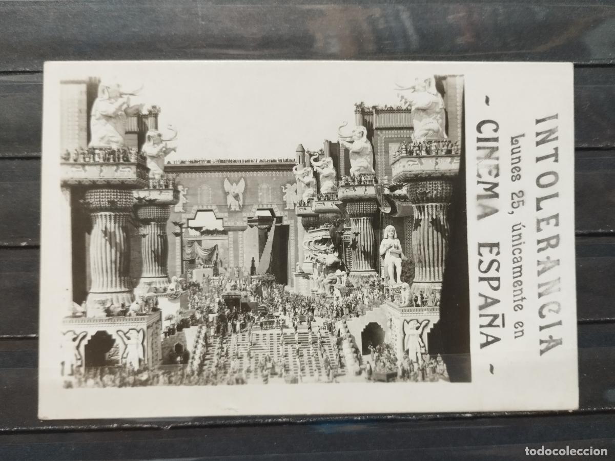 Flyers Publicitaires de Films Anciens: BZB PROGRAMA DE CINE. TARJETA. INTOLERANCIA.