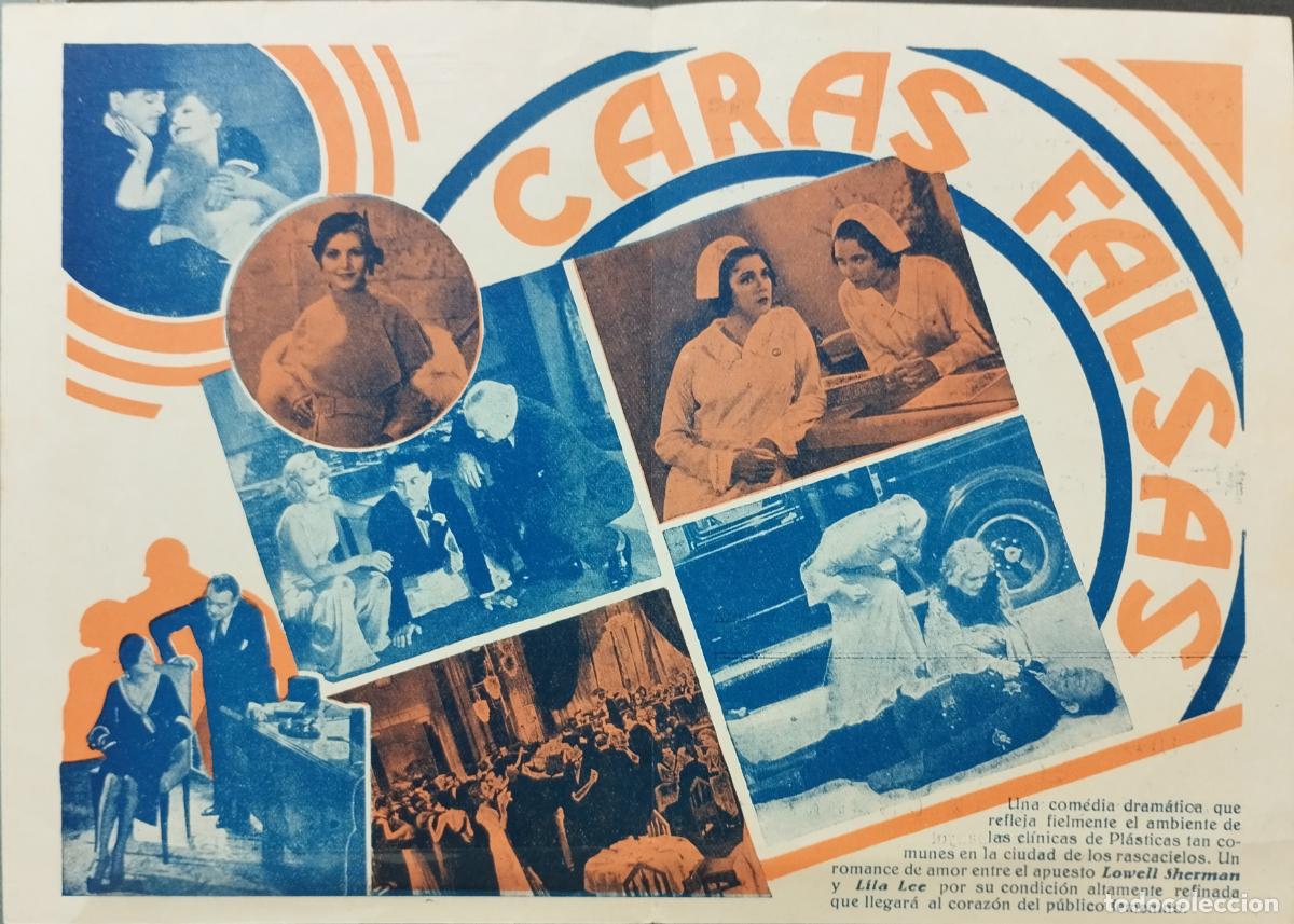 Cine: BZB PROGRAMA DE CINE. DOBLE. CARAS FALSAS. - Foto 2