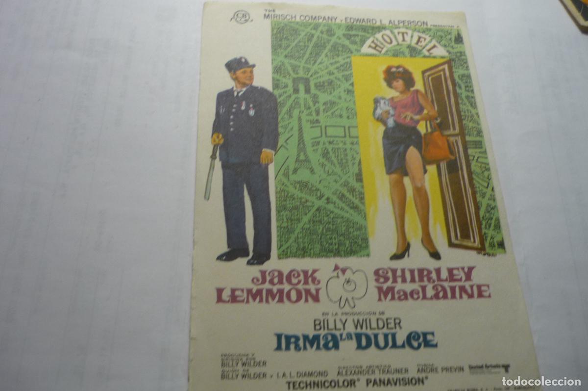 Cine: programa irma la dulce,.jack lemmon - Foto 1