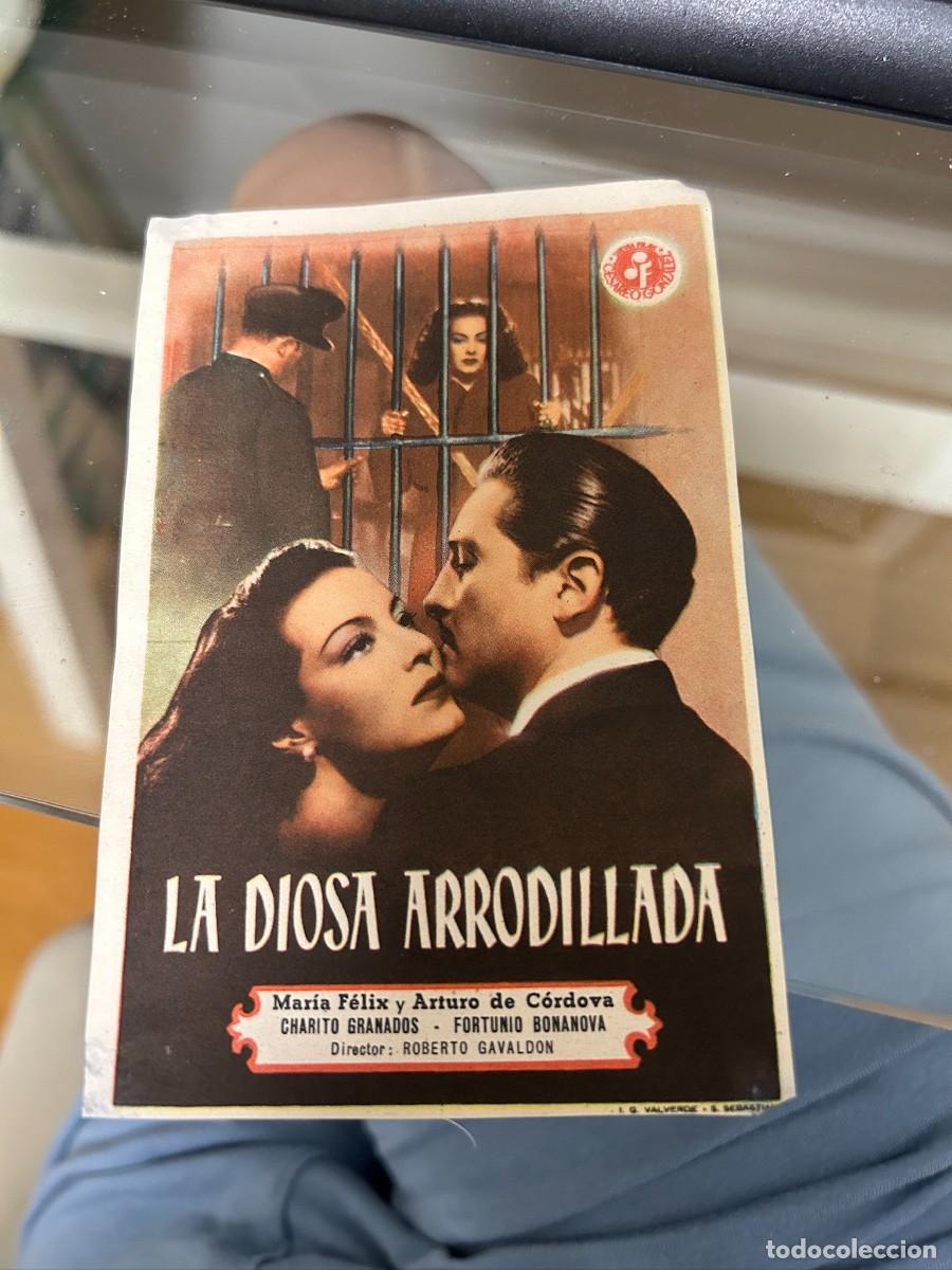 Cine: &ordm;526 la diosa arrodillada sin publicidad buen estado
