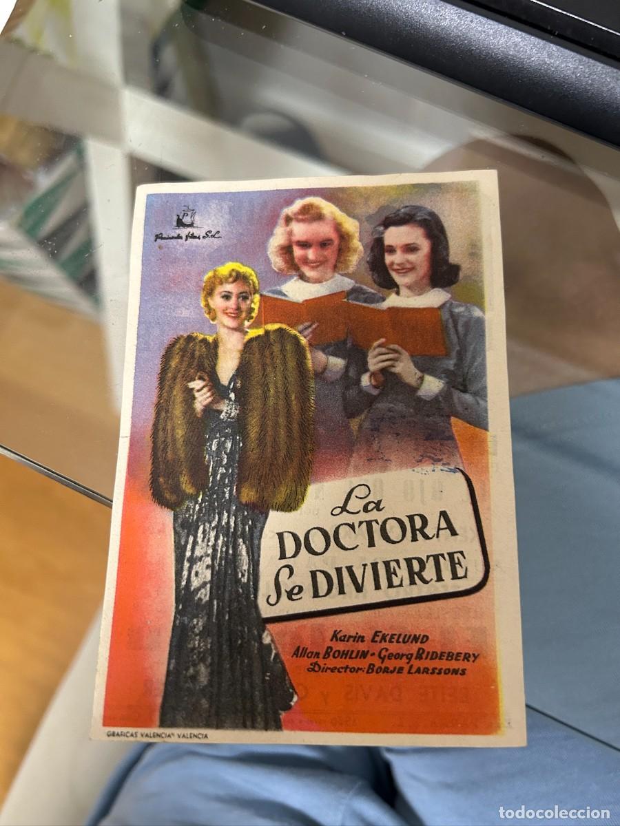 Cine: &ordm;533 la doctora se divierte cinema alhambra zaragoza buen estado con publicidad