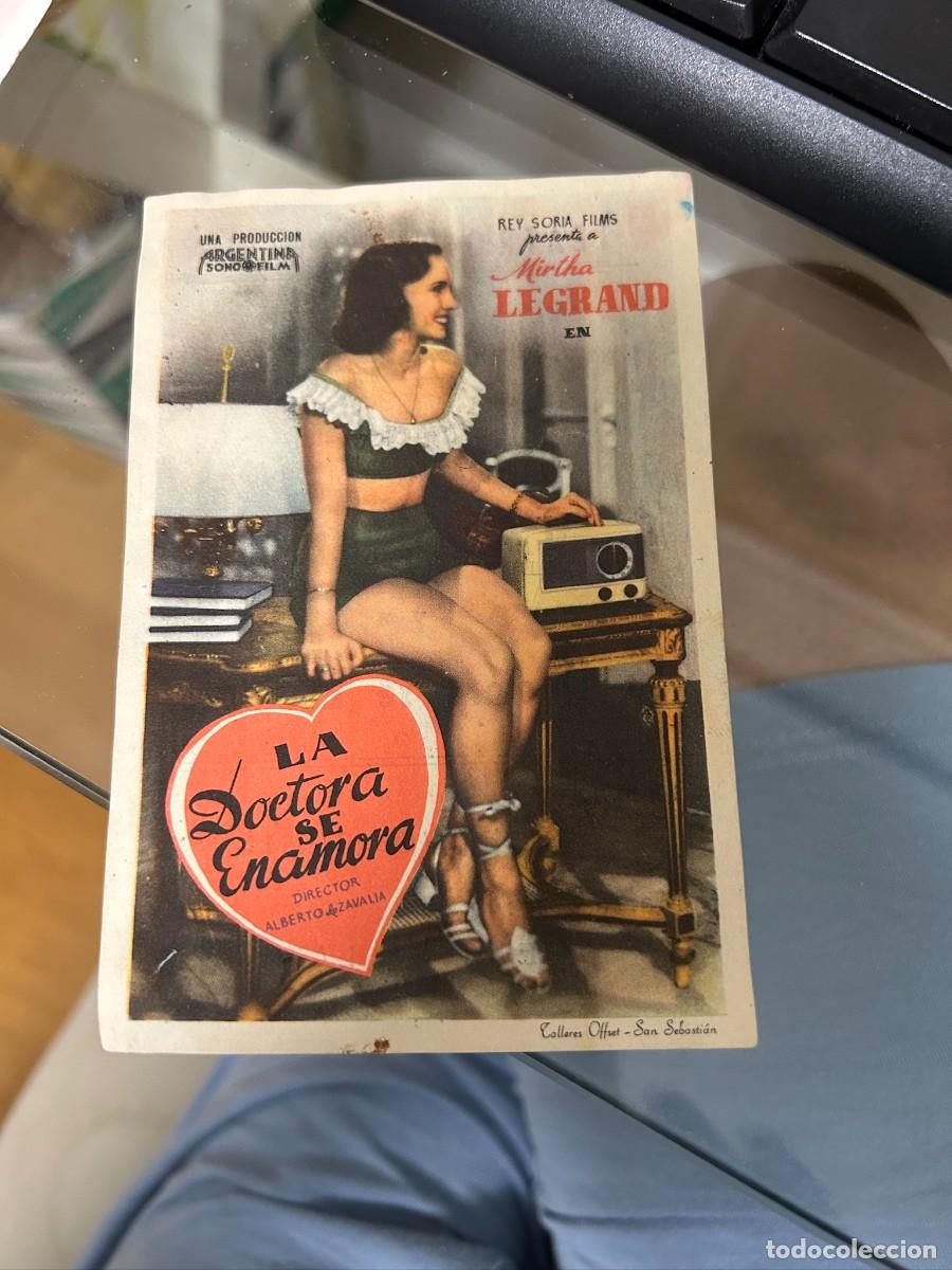 Cine: &ordm;534 la doctora se enamora teatro principal aranda con publicidad buen estado