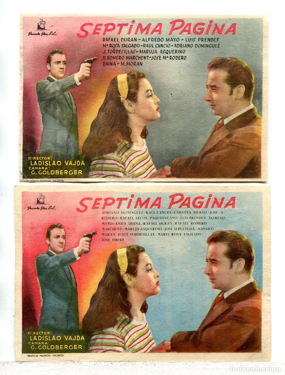 Kino: LA SEPTIMA P&Aacute;GINA, con Jos&eacute; Isbert.