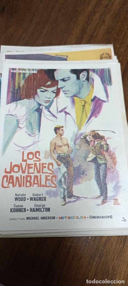 Kino: Los j&oacute;venes canibales.Folleto mano