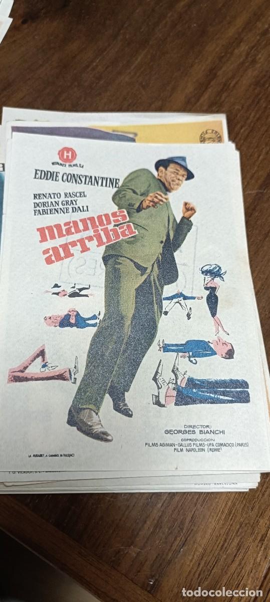 Cine: Manos arriba.Folleto mano - Foto 1