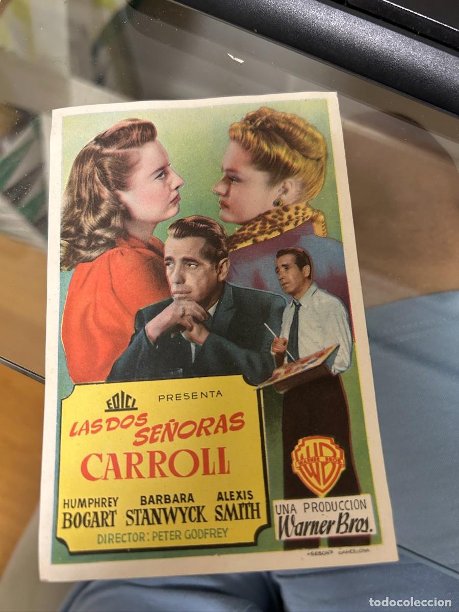 Cine: &ordm;558 las dos se&ntilde;oras carroll sin publicidad buen estado
