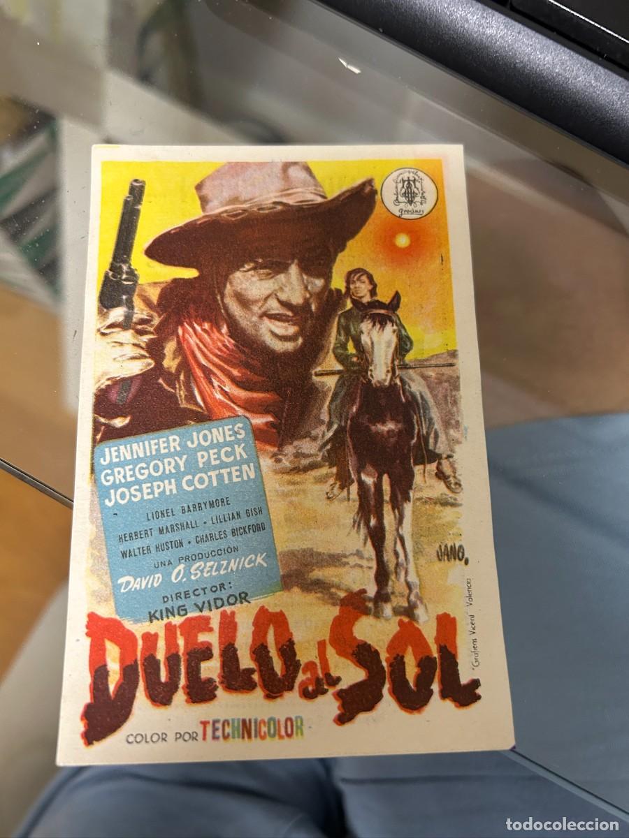 Cine: &ordm;560 duelo al sol teatro carrion valladolid con publicidad buen estado