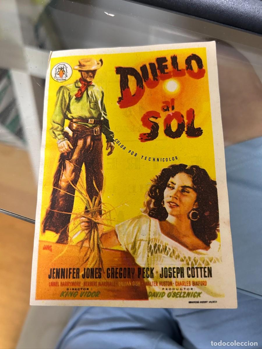 Cine: &ordm;562 duelo al sol estreno valencia con publicidad buen estado