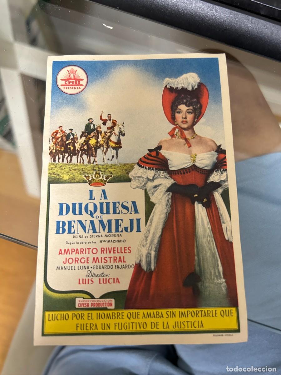 Cine: &ordm;574 la duquesa de benameji sin publicidad buen estado
