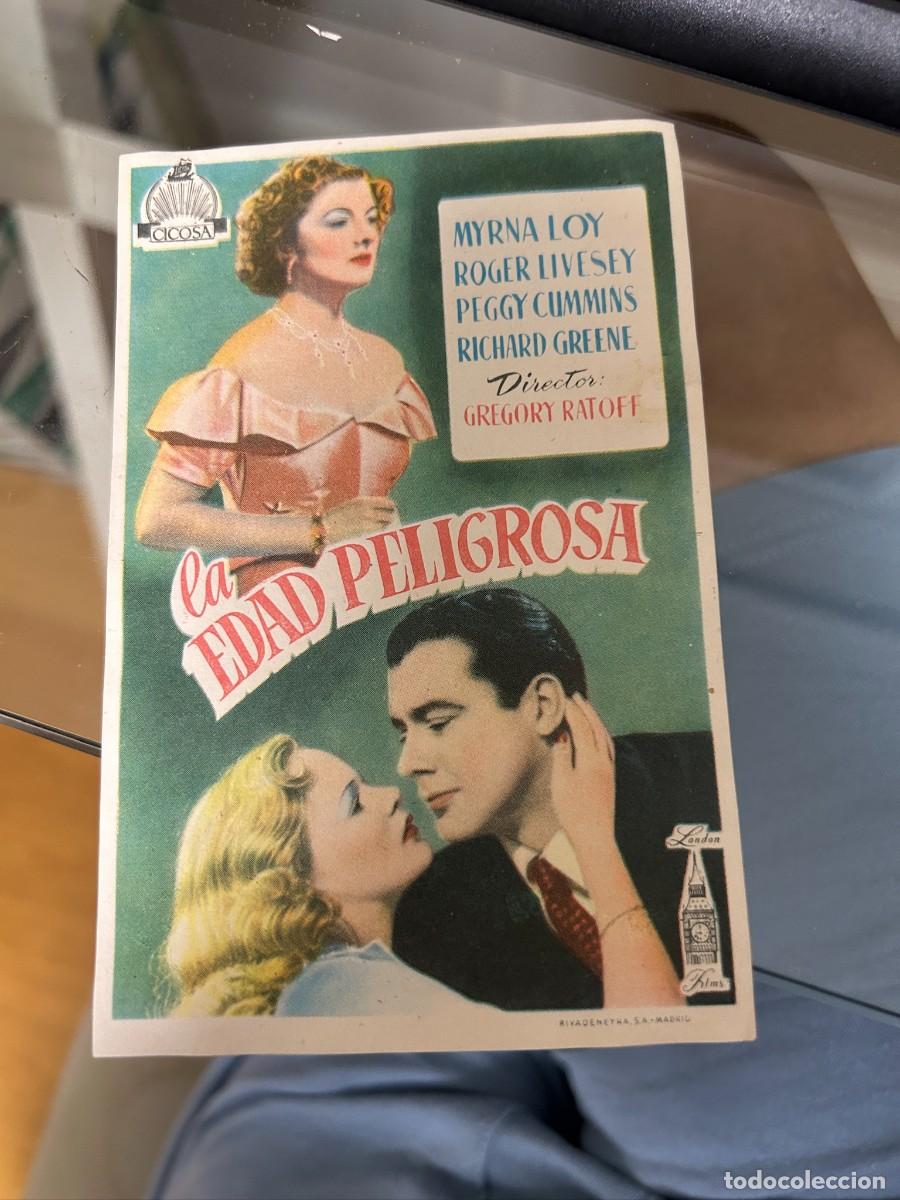Cine: &ordm;575 la edad peligrosa sin publicidad buen estado