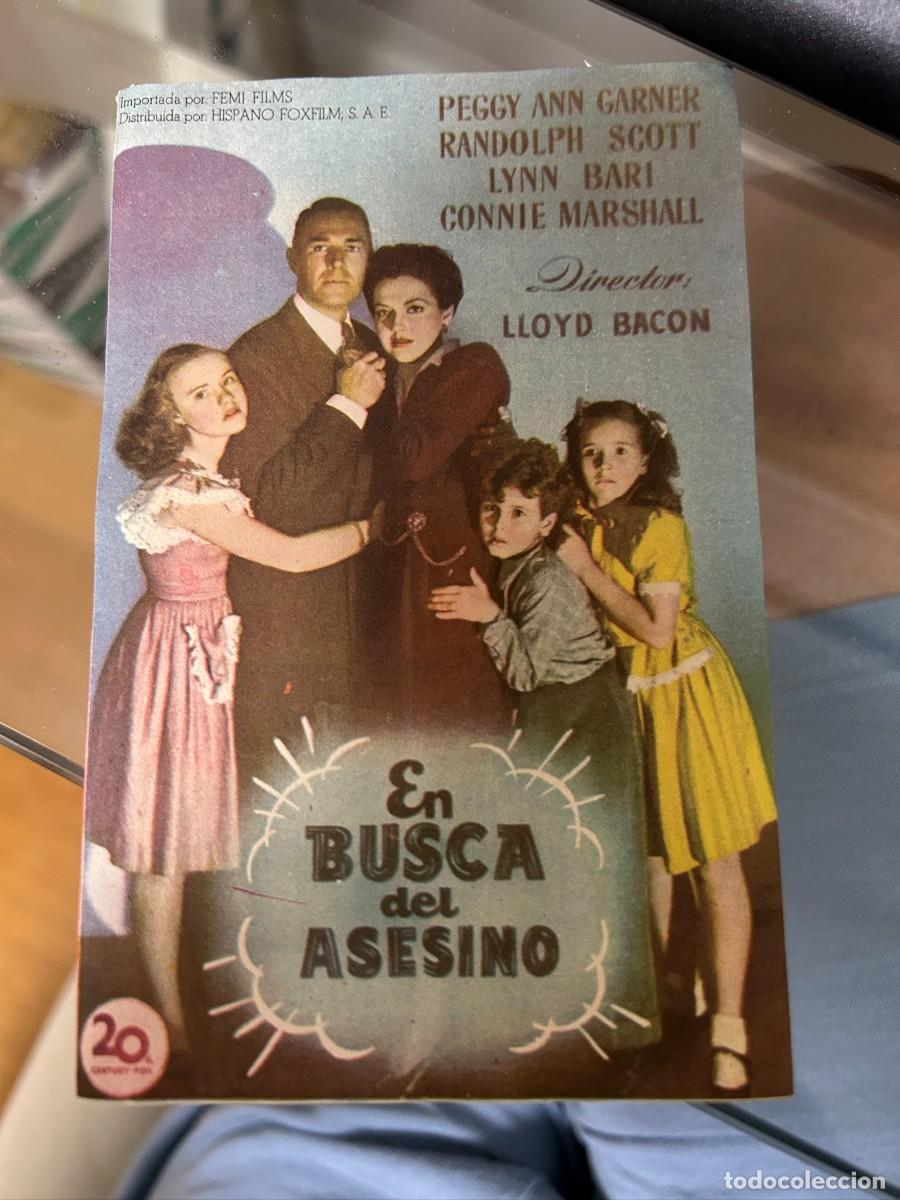 Cine: &ordm;587 en busca del asesino sin publicidad buen estado
