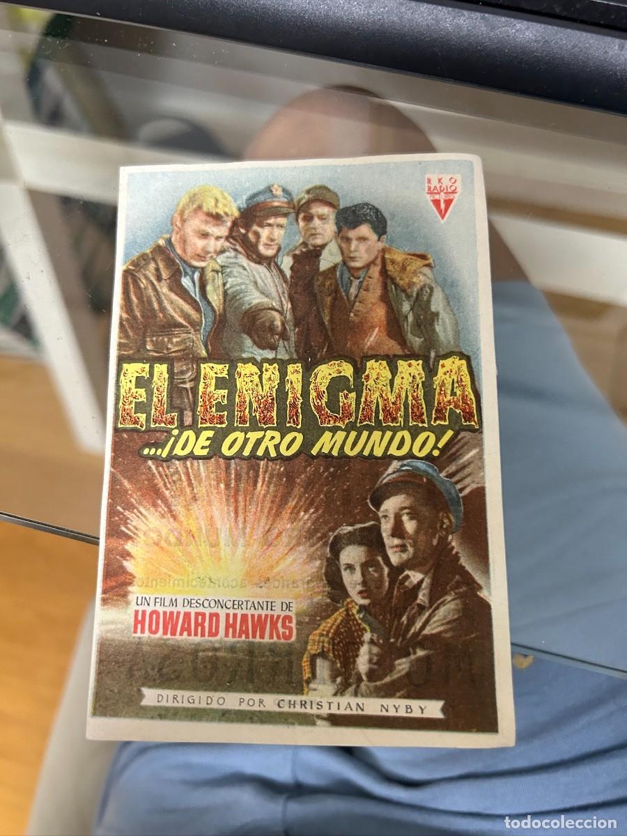Cine: &ordm;600 el enigma &iexcl;de otro mundo! cine monterrosa reus con publicidad buen estado