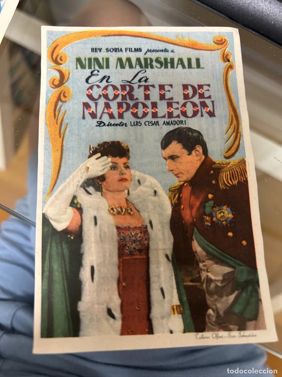 Cine: &ordm;601 en la corte de napoleon teatro bartrina reus con publicidad buen estado